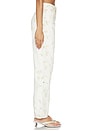 view 3 of 6 Printed Straight Leg in Off White