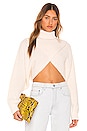 view 1 of 4 Crop Sweater in Off White