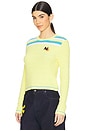 view 2 of 4 СВИТЕР STRIPED in Yellow
