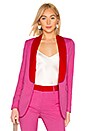 view 1 of 4 Two Tone Blazer in Hot Pink