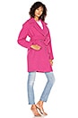 view 2 of 3 Robe Coat in Hot Pink