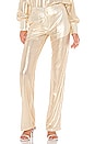 view 1 of 5 PANTALON in Gold
