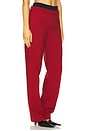 view 2 of 6 Techno Micro Check Pant in Scarlet