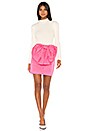 view 4 of 5 Bow Skirt in Fuchsia