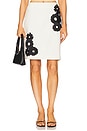 view 1 of 6 Flower Skirt in Off White