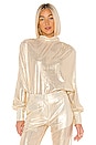 view 1 of 5 BLUSA in Gold