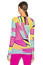 view 4 of 5 Abstract Print Top in Multicolor
