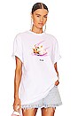 view 1 of 4 T-SHIRT SPACE CAT in Optical White