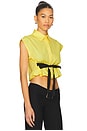 view 2 of 4 Tied Waist Shirt in Light Yellow