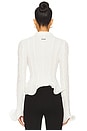 view 3 of 5 Undone Button Up Shirt in White