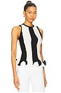 view 2 of 4 Sleeveless Top in Black