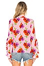 view 3 of 4 Ruffle Top in Pink