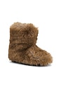 view 2 of 5 Fluffy Flat Boot in Natural