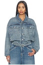view 1 of 5 Omer Jacket in Vintage Azure