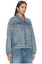 view 4 of 5 Omer Jacket in Vintage Azure