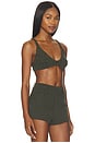 view 2 of 5 Laura Bra in Olive Green