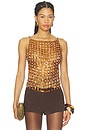 view 1 of 5 Noa Top in Russet