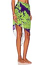view 2 of 4 Pareo in Purple & Green