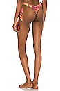 view 3 of 4 DEVLIN 랩 비키니 바텀 in Tangerine