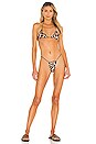 view 4 of 4 Micro String Bikini Bottom in Cheetah