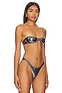 view 3 of 6 HAUT DE MAILLOT DE BAIN in Silver