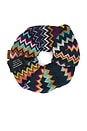 view 2 of 2 Scrunchie in Teal Multicolor