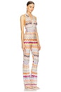 view 2 of 4 Jumpsuit in Multicolor With White Base