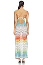 view 3 of 4 Long Cover Up Dress in Multicolor