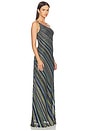 view 2 of 4 VESTIDO LONG DRESS in Green Tones