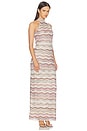 view 2 of 4 VESTIDO LONG DRESS in Multicolor Light Tones