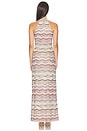 view 3 of 4 VESTIDO LONG DRESS in Multicolor Light Tones