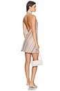 view 1 of 4 ROBE SLEEVELESS SHORT DRESS in Pink Tones