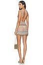 view 1 of 4 VESTIDO-SHORT OCULTO SHORT COVER UP DRESS in Multicolor