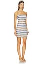 view 2 of 4 ROBE SHORT DRESS in Multi Light Version