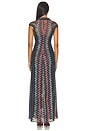 view 3 of 4 Long Dress in Multi Dark Version