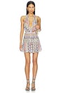 view 1 of 4 VESTIDO-SHORT OCULTO SHORT COVER UP DRESS in Multicolor