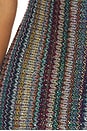 view 5 of 4 Sleeveless Long Dress in Multicolor Blue, Red & Beige