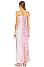 view 4 of 4 Long Dress in Tonal Pink