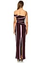 view 3 of 4 VESTIDO LONG in Black & Pink
