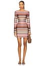 view 1 of 4 Short Dress in Multicolor