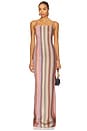 view 1 of 4 Long Dress in Multicolor