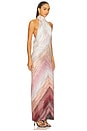 view 2 of 4 Long Dress in Pink Tones