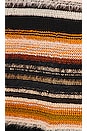 view 5 of 5 Maxi Cardigan in Multicolor Rust, Camel & Black