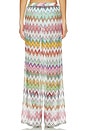 view 4 of 6 PANTALONES PATA ANCHA WIDE LEG TROUSERS in Multicolor With White Base