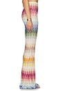 view 3 of 6 PANTALÓN CON TRABILLA TROUSERS in Multicolor Blue, Yellow & Green