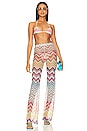 view 4 of 4 PANTALON in Macro Multi Chevron