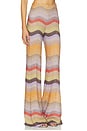view 2 of 6 Trousers in Multi Blue Violet Orange