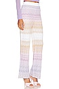 view 2 of 4 Trousers in Multicolor White, Rose, & Orange