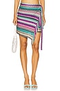 view 1 of 6 Pareo in Green, Pink & Black Multi