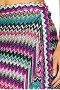 view 6 of 6 Pareo in Green, Pink & Black Multi